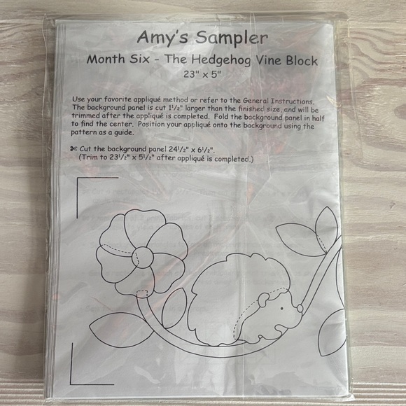 Brandywine Design Amy's Sampler Pattern‎ - Picture 2 of 3